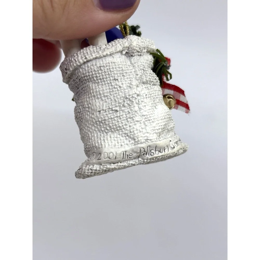 Vtg Pillsbury Doughboy Christmas Ornament 2001 Collectible